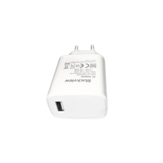 Enchufe Blackview Cargador Carga Rápida - Blanco, C: TIPO USB (18W)