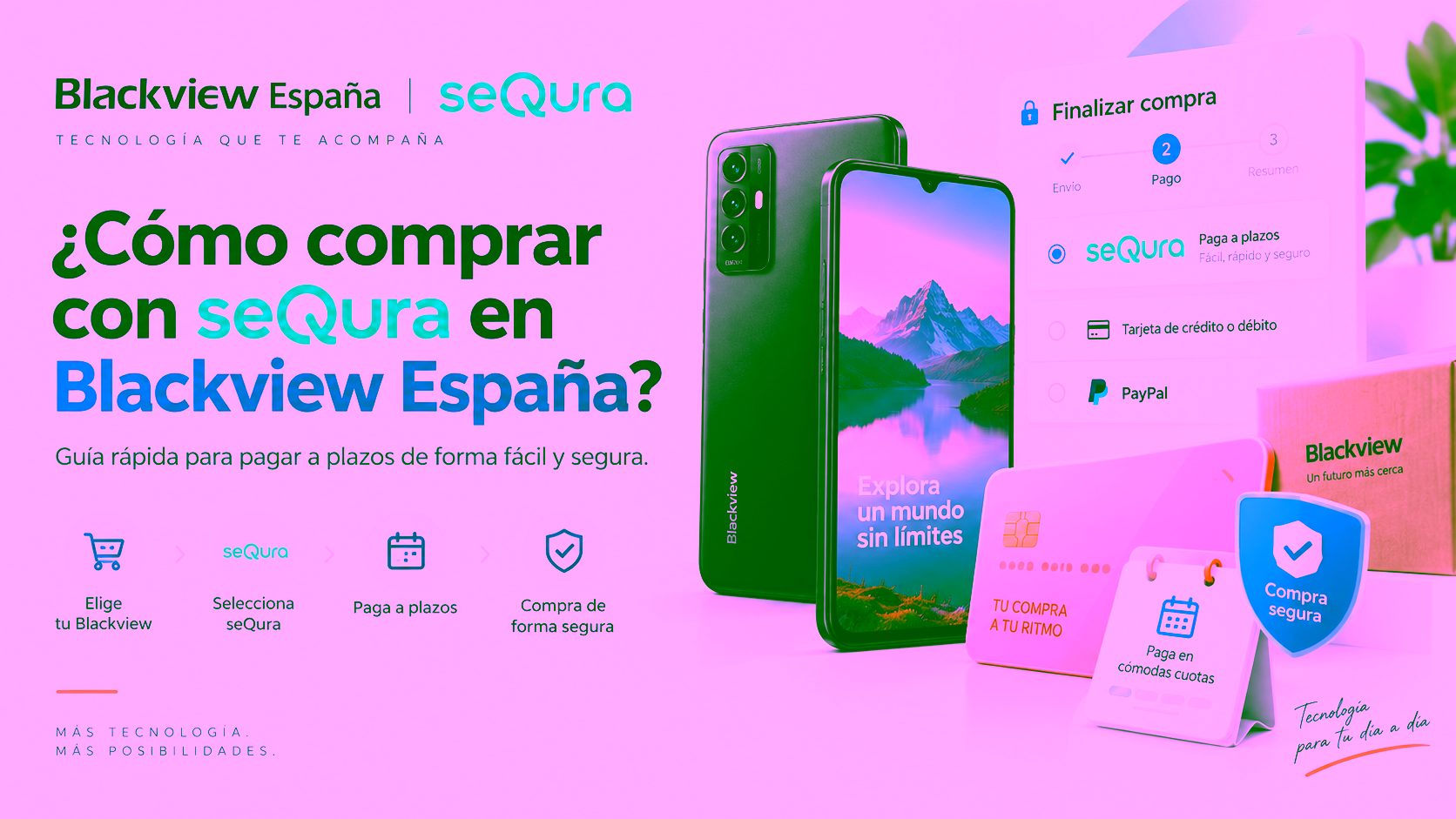 COMPRAR CON SEQURA EN BLACKVIEW ESPAÑA DE FORMA CONFIABLE Y SEGURA