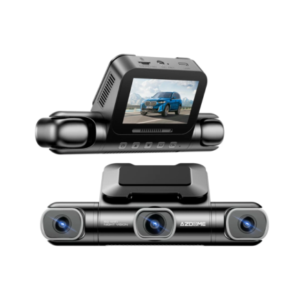 Cámara para coche AZDOME M660 con Wi‑Fi 5G, visión nocturna y grabación 360° en 2K + Full HD - Image 2