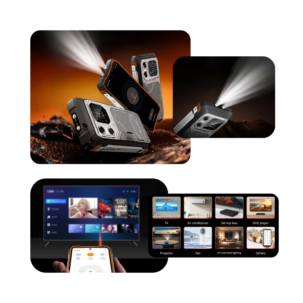 Blackview XPLORE 1 5G | Visión Nocturna y Linterna - Imagen 5