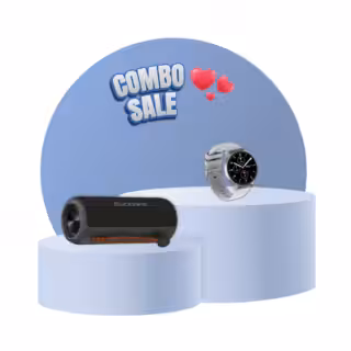 AuraBass 3 - Altavoz estéreo Bluetooth