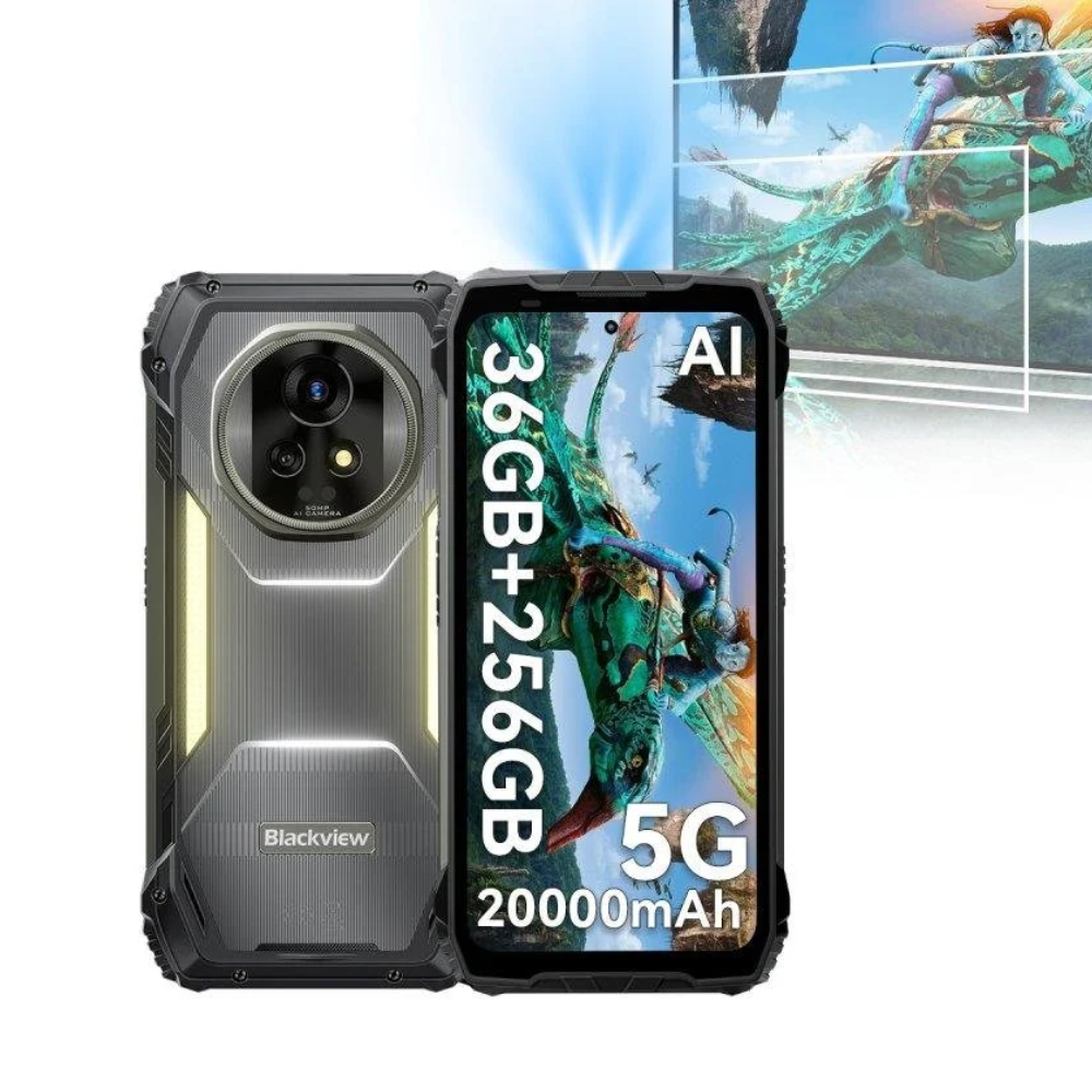 Blackview Xplore 2 Projector: Proyector, linterna y eSIM