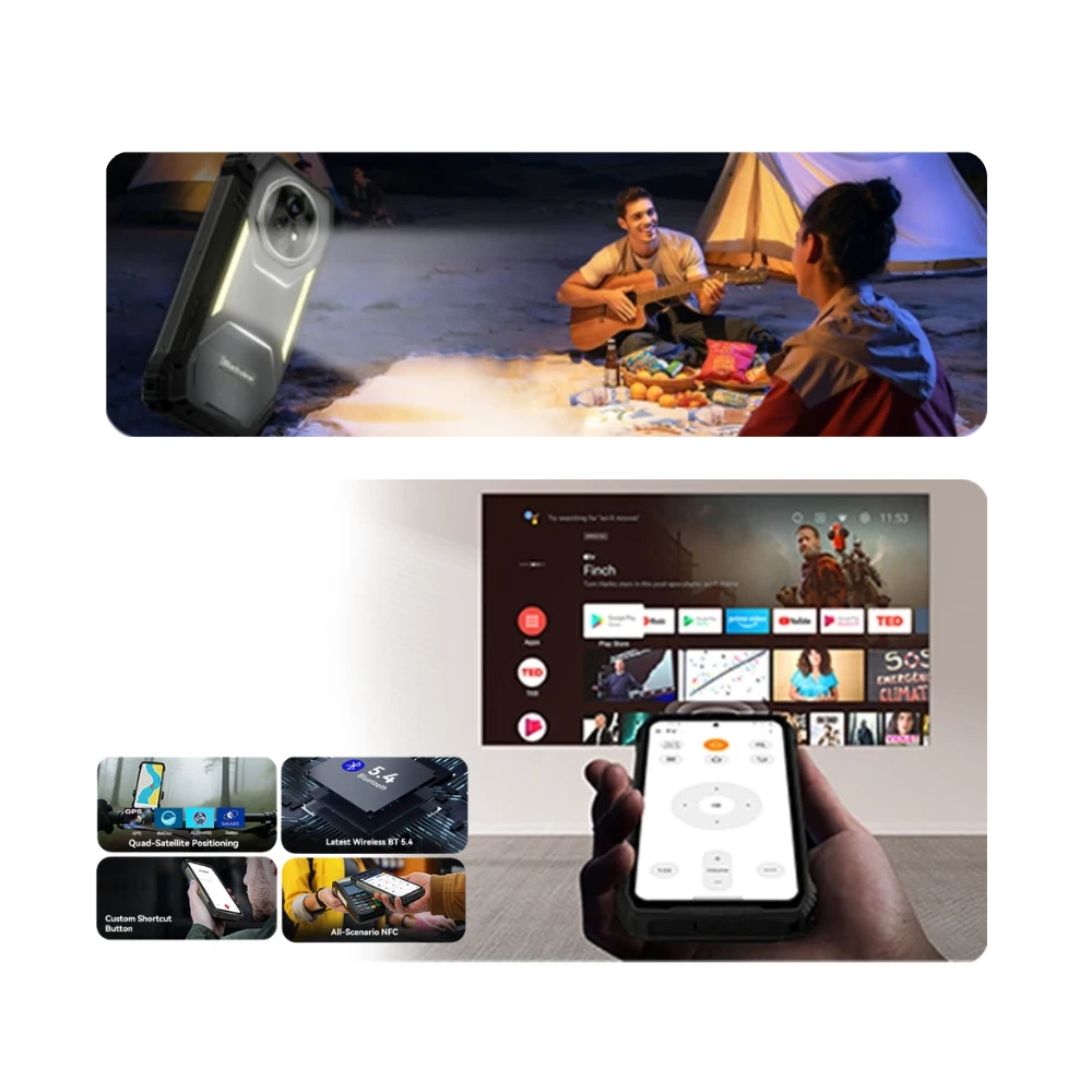 Blackview Xplore 2: Proyector incorporado y eSIM - Imagen 4