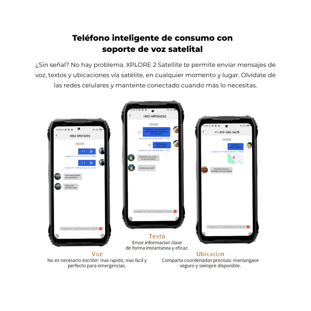 Blackview XPLORE 2 Satélite: Linterna y eSIM - Imagen 7