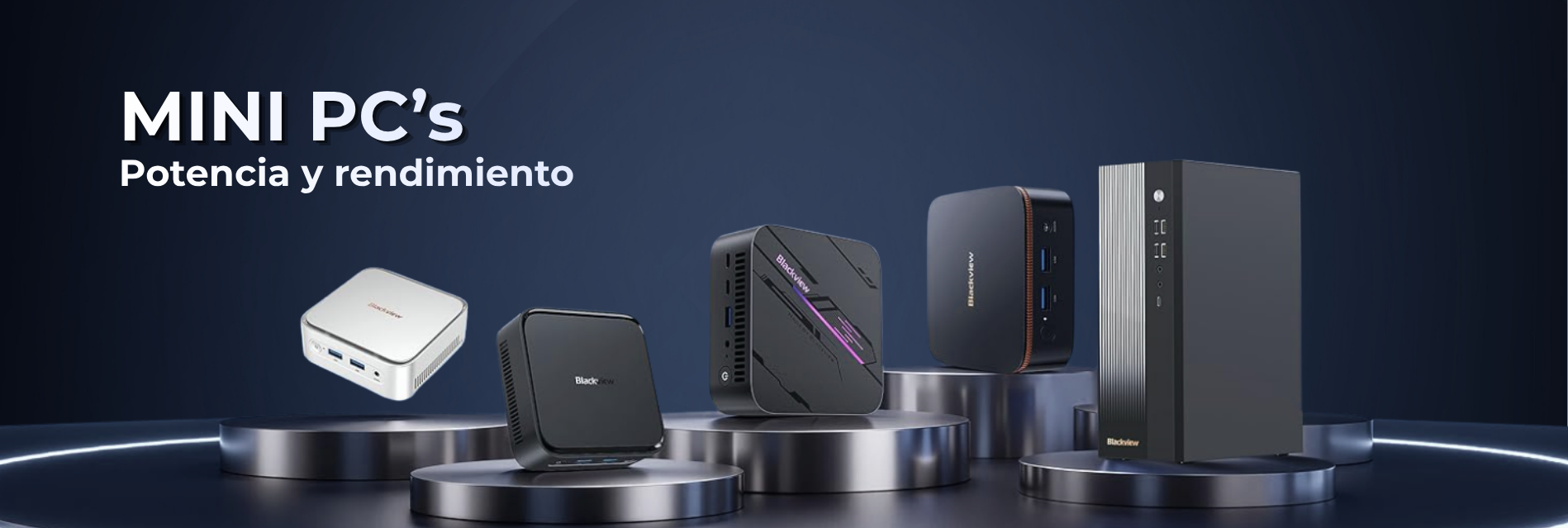 Mini PC's Blackview, un pequeño ordenador con potencia y rendimiento en un tamaño compacto. Llévalo a todas partes