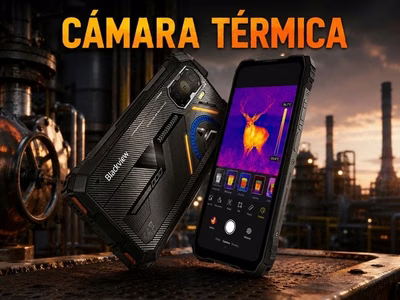 Móvil Blackview con cámara térmica para uso profesional e industrial