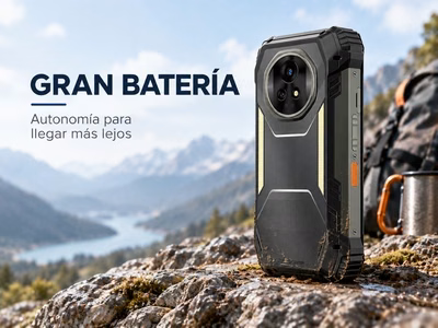 Móvil Blackview con gran batería para jornadas largas y uso intensivo