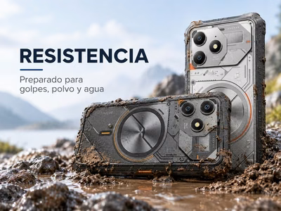 Móvil Blackview resistente a golpes, agua y condiciones exigentes